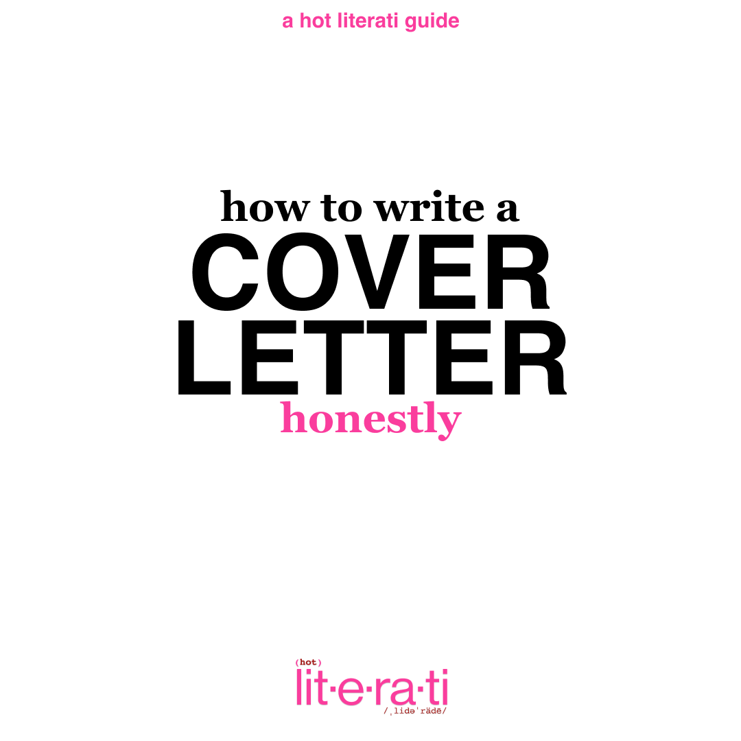 HOW TO WRITE A COVER LETTER