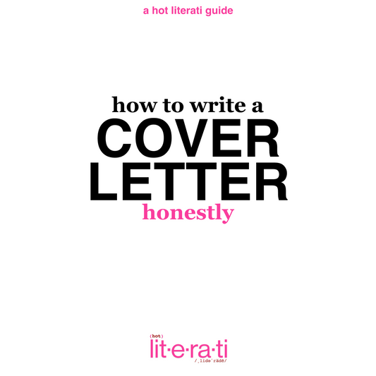 HOW TO WRITE A COVER LETTER